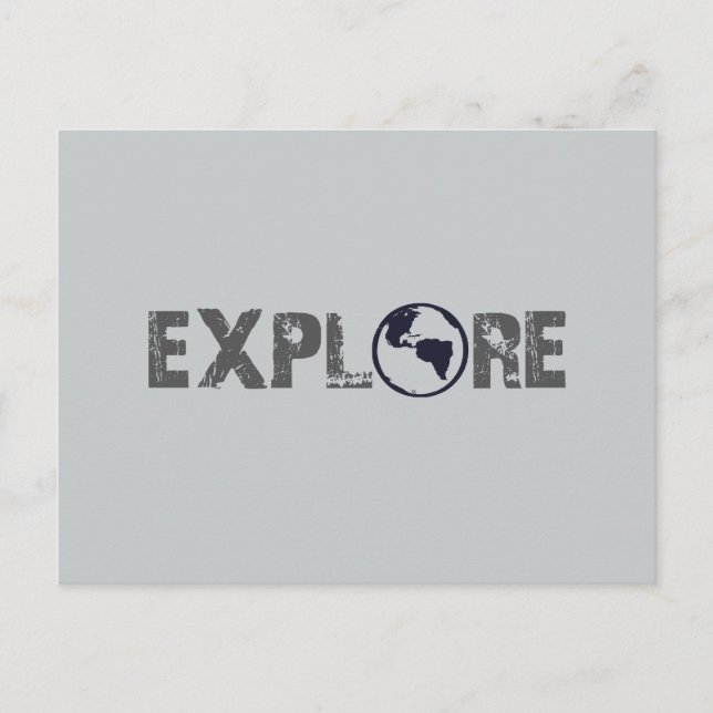 Explore Postcard (Front)