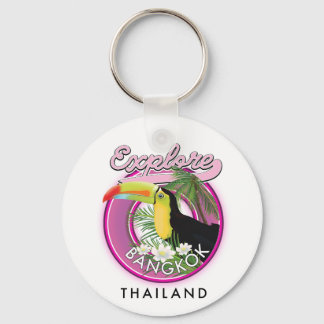 Explore Simeulue Indonesia logo. Keychain