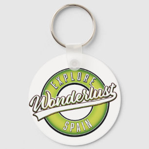 Explore Spain Wonderlust  Key Ring