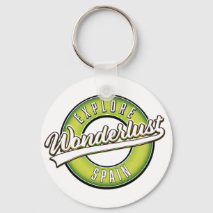 Explore Spain Wonderlust Key Ring