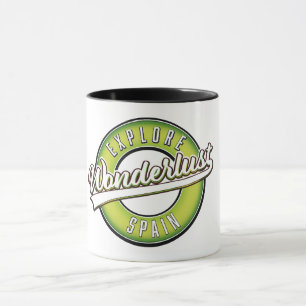 Explore Spain Wonderlust  Mug