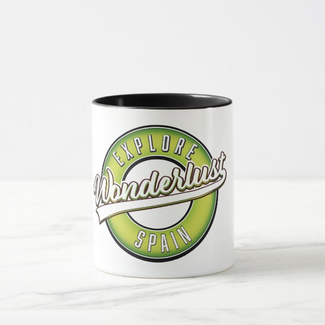 Explore Spain Wonderlust  Mug (Center)