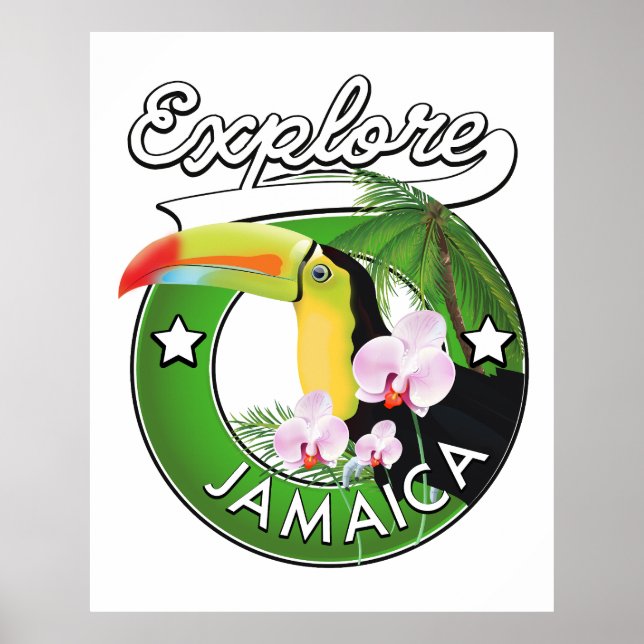 Explore the Bahamas logo Poster (Front)
