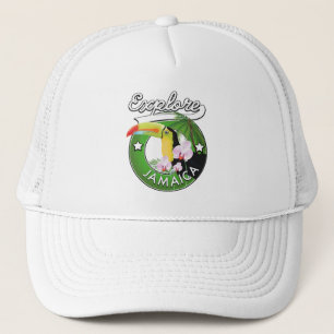 Explore the Bahamas logo Trucker Hat