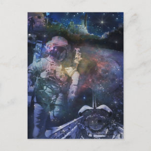 Explore the Beauty of Space Postcard