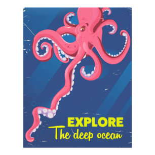 Explore the Deep Ocean Photo Print
