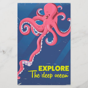 Explore the Deep Ocean Stationery