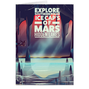 Explore the Ice Cap's Of Mars' Hidden lakes.