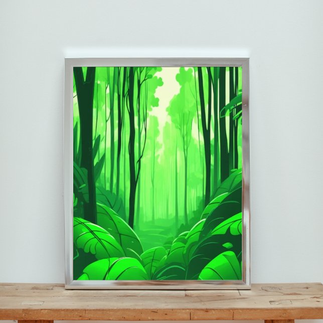  Explore the Lush Green Forest Photo Print (Creator Uploaded)