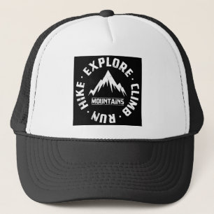 Explore The Mountains Trucker Hat
