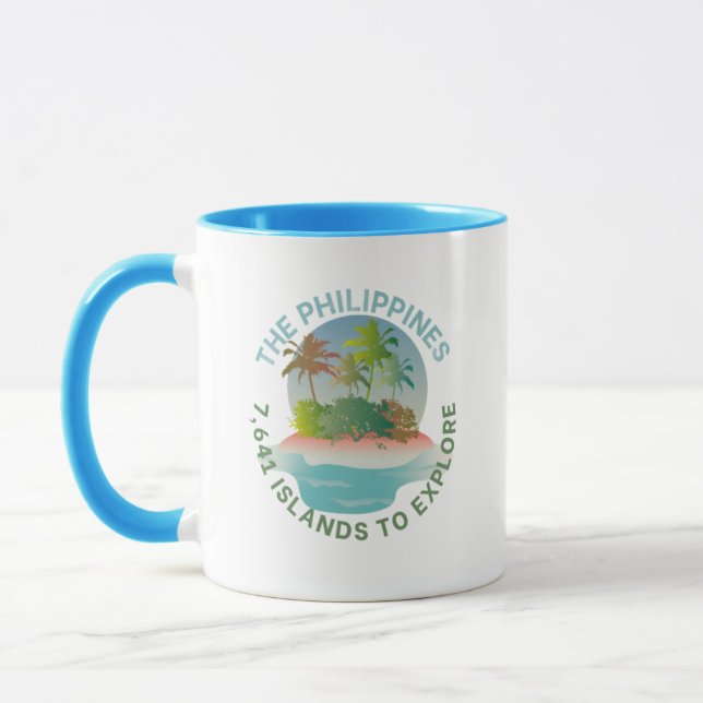 Explore The Philippines Coffee Mug (Left)