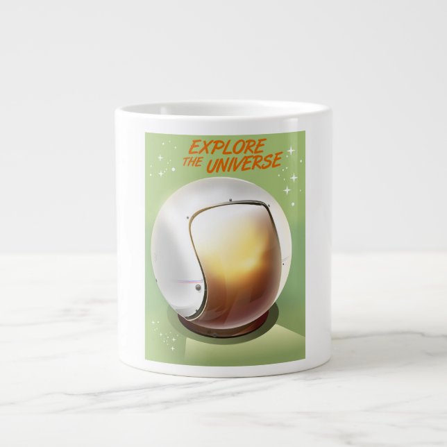 Explore the Universe Large Coffee Mug (Front)