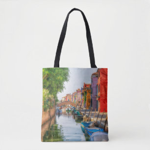 Explore the Vibrant Charm of Burano Tote Bag