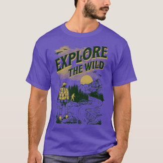 Explore the Wild Hunting Distress T-Shirt