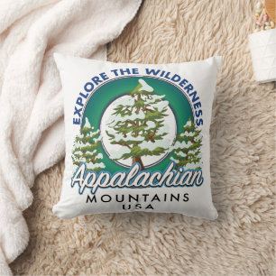 Explore the Wilderness Appalachian Mountains trave Cushion