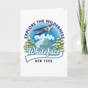 Explore the Wilderness, Whiteface New York Holiday Card