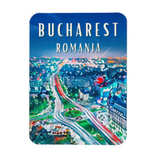 Explore the wonders of Bucharest Magnet
