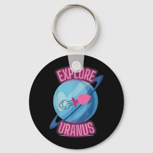 Explore Uranus Space Astronomy Planet Uranus Key Ring