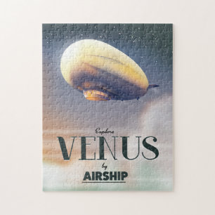 Explore Venus By Airship Jigsaw Puzzle