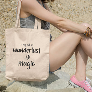 Explore with Wanderlust and Magic Adventure Travel Tote Bag