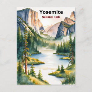 Explore Yosemite National Park: Nature’s Majestic Holiday Postcard