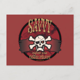 Explore Your Inner Pirate Postcard