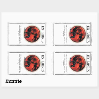 Explore Your Strength Bookplate Rectangular Sticker