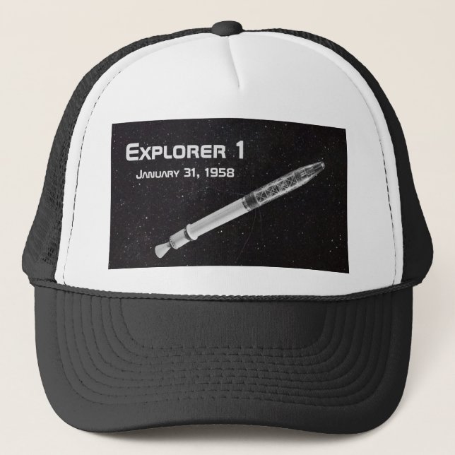 Explorer 1 Satellite Trucker Hat (Front)