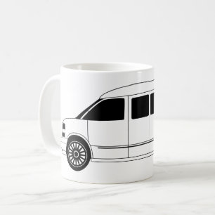 explorer campervan coffee mug