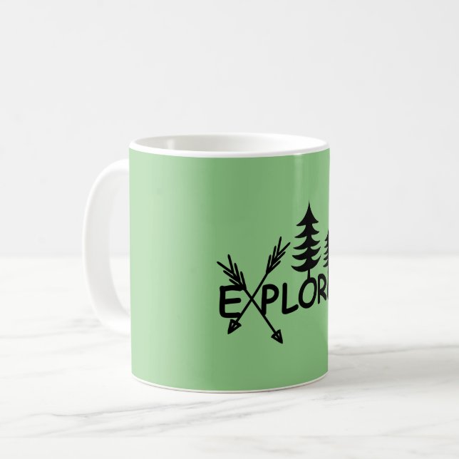 Explorer Design - Classic Mug (Front Left)