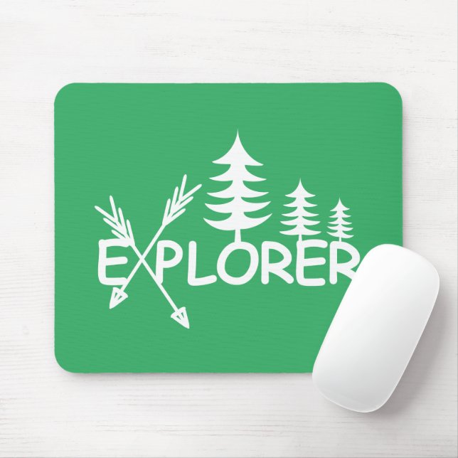 Explorer Design - Mouse Pad (With Mouse)