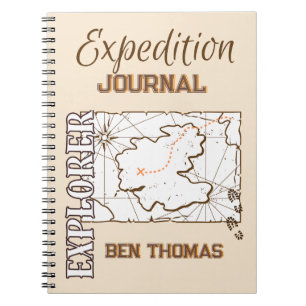 Explorer Expedition Spiral Notebook