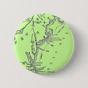 Explorer Map 6 Cm Round Badge