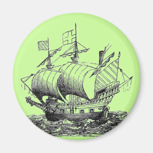 Explorer Ship Magnet