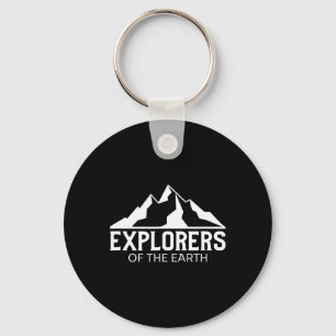 Explorers Of The Earth For Nature Lovers Illustrat Key Ring