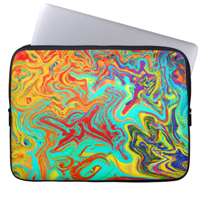 Exploring Abstract Design Concepts Laptop Sleeve (Front)