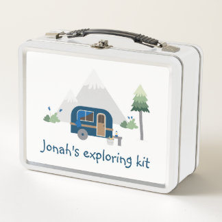 Exploring kit metal lunch box