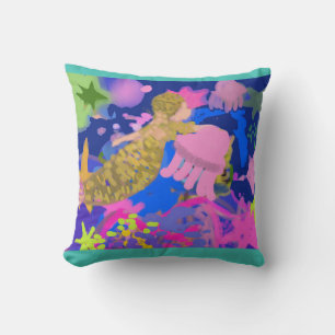 Exploring Marine Life Cushion