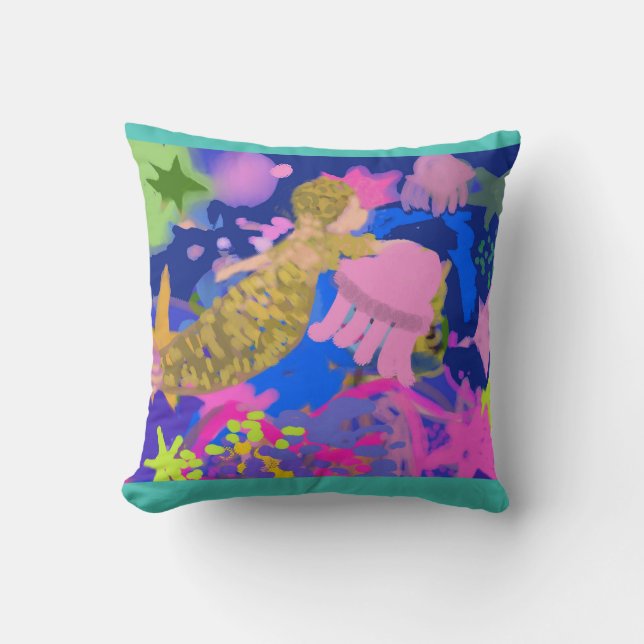 Exploring Marine Life Cushion (Front)
