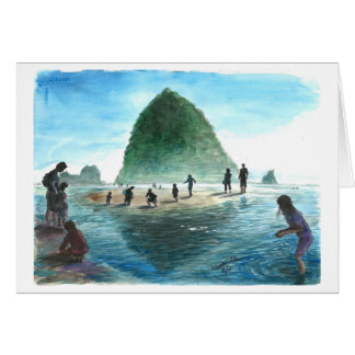 Exploring Oregon Beach