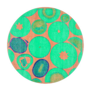 Exploring Our Stylish Green Patterns Art Cutting Board