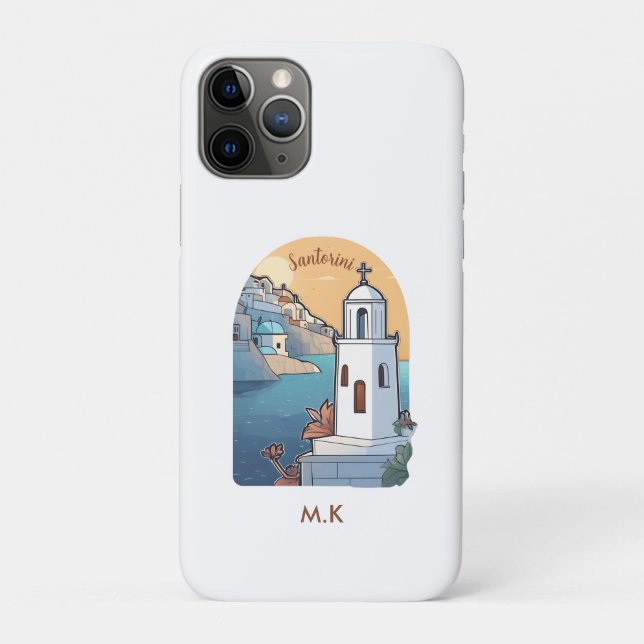 Exploring Santorini, Greece Case-Mate iPhone Case (Back)