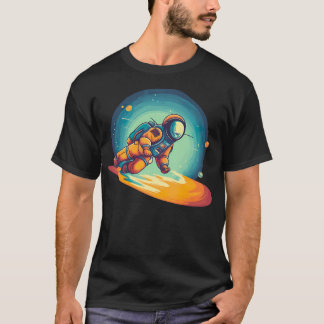 Exploring The Cosmos - Astronaut Space Exploration T-Shirt
