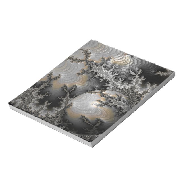 Exploring the Mandelbrot Realm Notepad (Rotated)