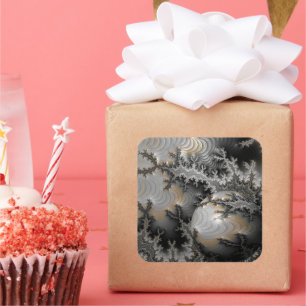 Exploring the Mandelbrot Realm  Square Sticker