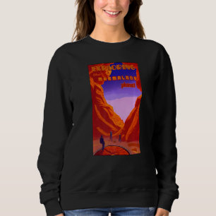 Exploring the marmalade planet space mining astron sweatshirt