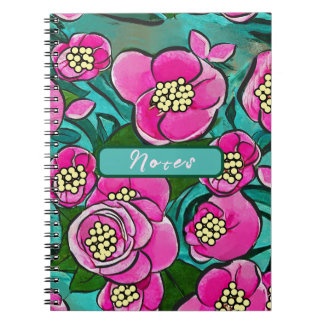 Explosión floral notebook