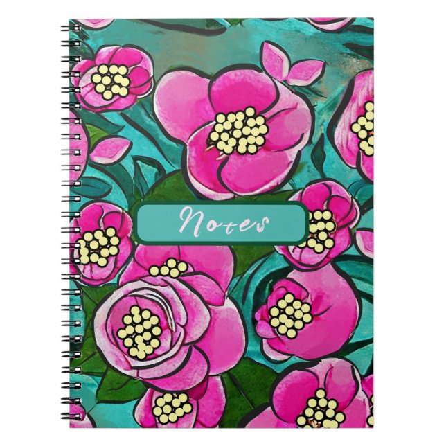 Explosión floral notebook (Front)