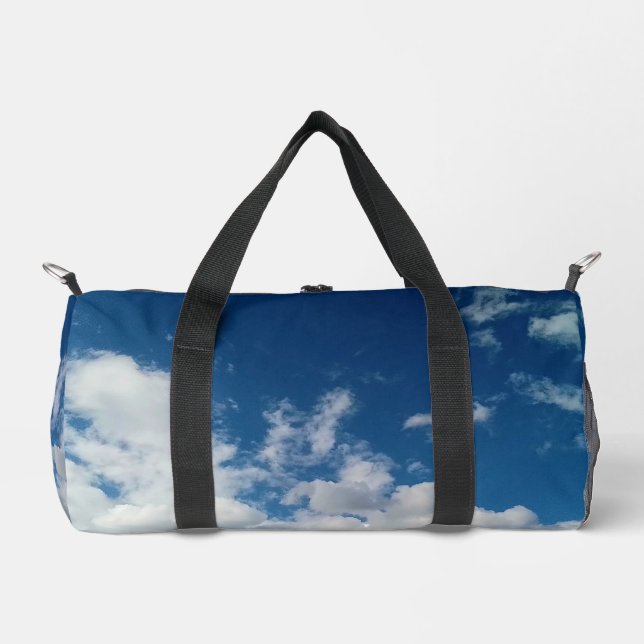 Explosion of clouds duffle bag (Front)