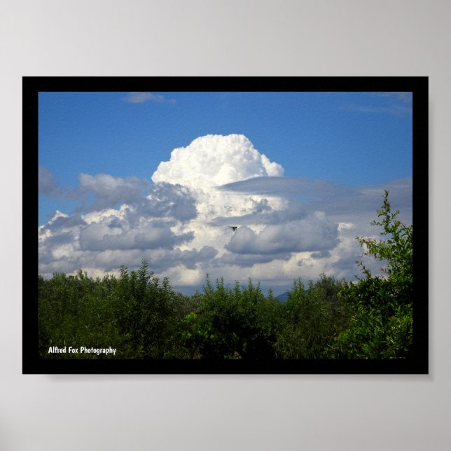 Explosion of Clouds Poster (Front)
